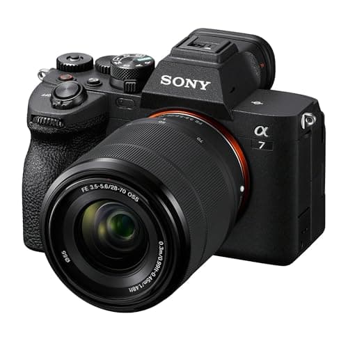 Appareil photo à objectif interchangeable sans miroir plein format Alpha 7 IV de Sony avec kit d'objectif zoom 28-70 mm