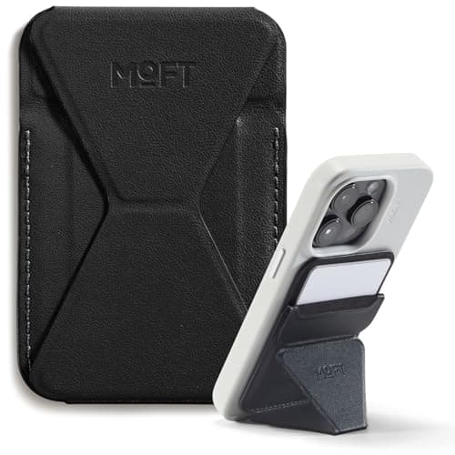MOFT Magsafe Wallet Phone Stand Compatible with iPhone 17/16/15/14/13/12 Series, Angle Adjustment & Magnetic MOVAS Phone Stand for Desk, Magnetic...