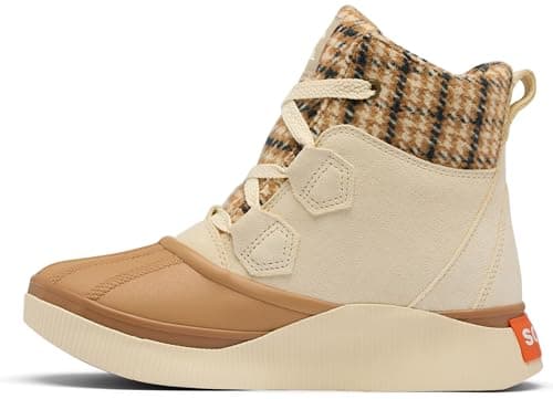 Sorel Women's Out N About IV Chillz Waterproof, Honey White/Tawny Buff, 8