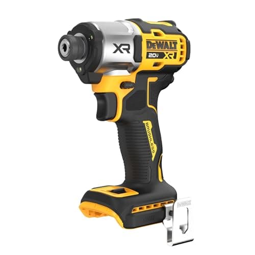 DEWALT Visseuse à percussion sans fil 20 V MAX XR, sans balais, 3 vitesses, outil uniquement (DCF845B)