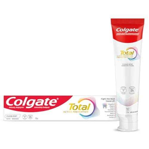 Colgate Total Clean Mint Anticavity Fluoride Toothpaste, 170 mL