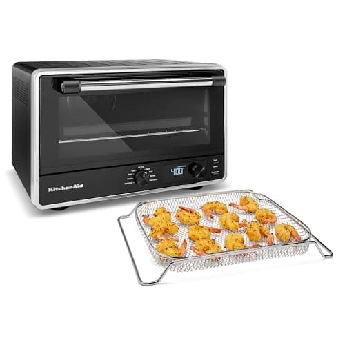 Four de comptoir pour friteuse à air numérique KitchenAid, KCO124BM, noir mat