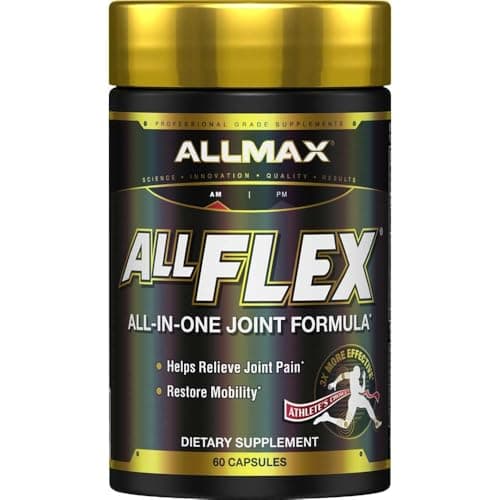 ALLMAX Nutrition - Allflex - Joint Health - 3X Strength - Glucosamine + Collagen - 60 Count