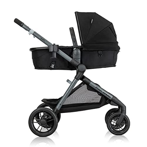 Evenflo Pivot Xpand Single To Double Full Size Modular Stroller (Ayrshire Black)
