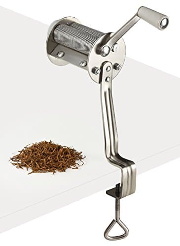 Machine à couper le tabac EUROTABAK pour couper les feuilles de tabac ou les herbes, largeur de coupe 0,8 mm