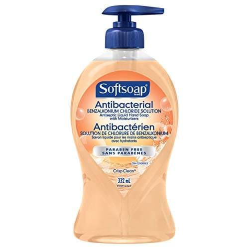 Softsoap Savon Liquide Antibactérien Pour Les Mains Pompe Crisp Clean 332 Ml