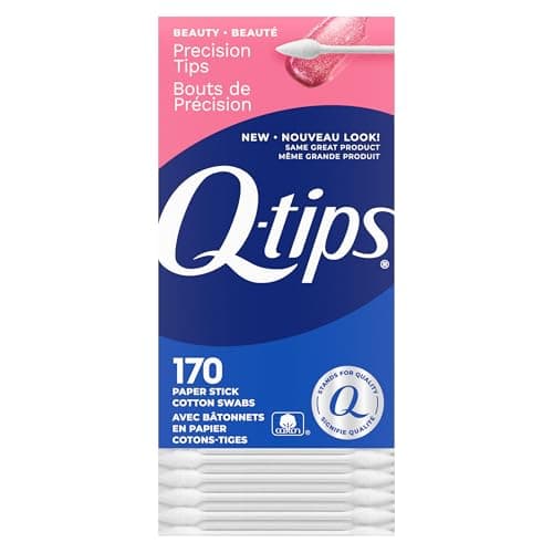 Q-Tips Precision Tips Cotton Swabs 170 Count