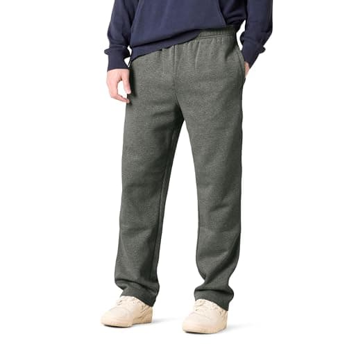 Amazon Essentials Men's Fleece Sweatpant, Light Grey Heather, X-Large