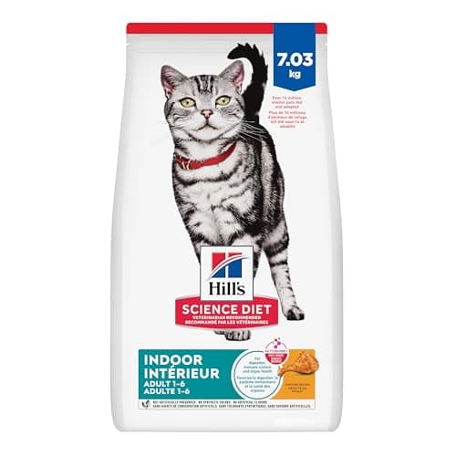 Hill's Science Diet Adult Indoor Chicken Recipe Dry Cat Food 7.03 kg Bag
