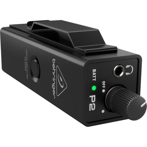 Behringer P2 Ultra-Compact Personal In-Ear Monitor Amplifier