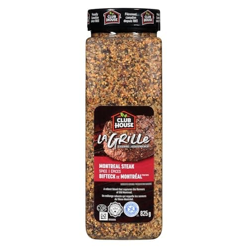Club House La Grille, Griller en toute simplicité, Assaisonnement aux épices pour steak de Montréal, 825 g