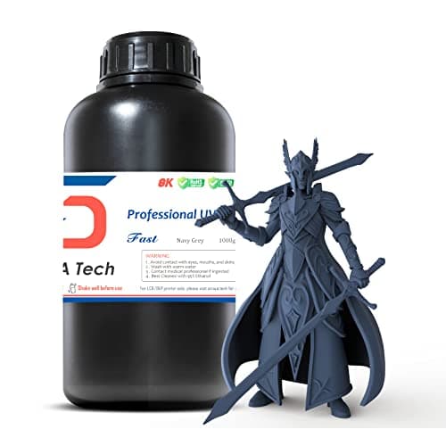Siraya Tech Résine d'imprimante 3D rapide de type ABS 405 nm Résine photopolymère standard liquide d'impression 3D de haute précision non cassante à durcissement UV pour 8K...