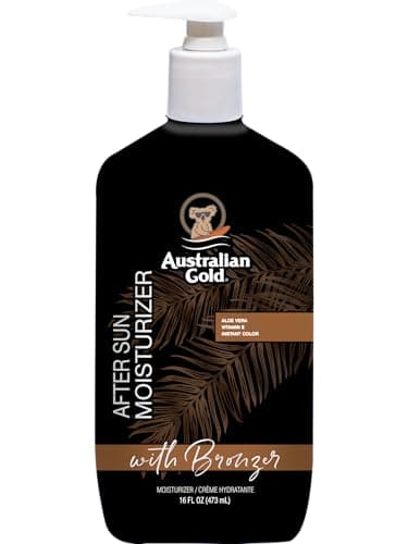 Hydratant après soleil Australian Gold avec poudre bronzante 16oz-473ML