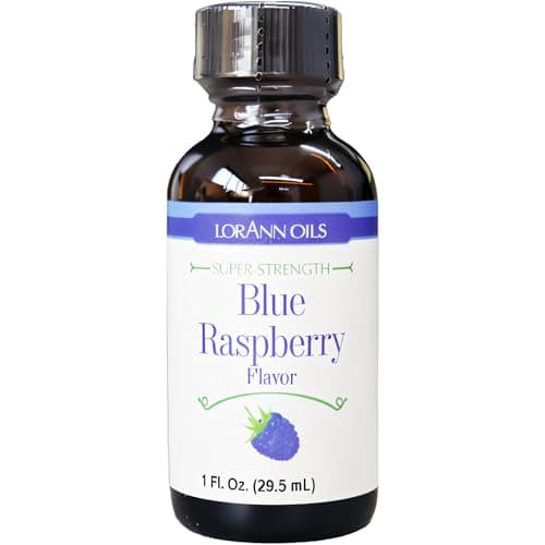 LorAnn Super Strength Flavoring Oils 1 oz (30ml) – Highly Concentrated Food-Grade Extracts for Baking, Candy Making, Beverages, and Desserts (Blue...