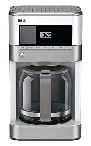 Braun KF6050WH Brewsense Cafetière goutte à goutte 12 tasses Blanc
