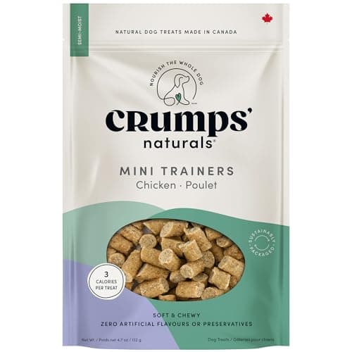 Crumps' Naturals Semi Moist Chicken Mini Trainers 4.7oz /132g