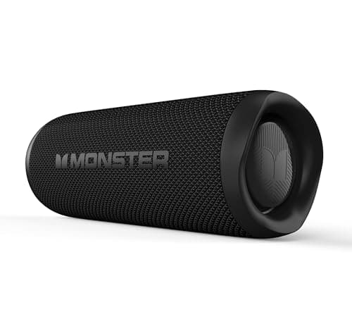 Monster Bluetooth Speaker, Wireless Portable Outdoor Bluetooth Speakers, 40W True Wireless Stereo IPX8 Waterproof, Dual PairingBluetooth 5.4...