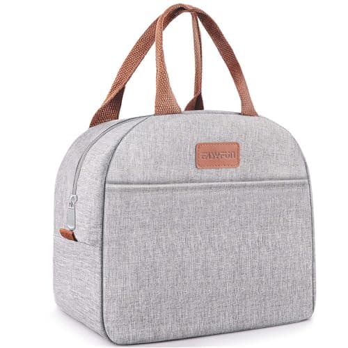 Sac à lunch pour femmes et hommes Boîte à lunch isolée pour adultes, petits récipients à lunch isothermes étanches réutilisables à haute capacité...