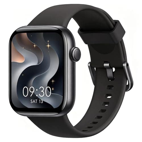 Smart Watch for Men Women, Bluetooth Calling, 1.85" HD Touch Screen Fitness Tracker, 140+ Sports Modes, Heart Rate Sleep Monitor, DIY Dial, IP68...