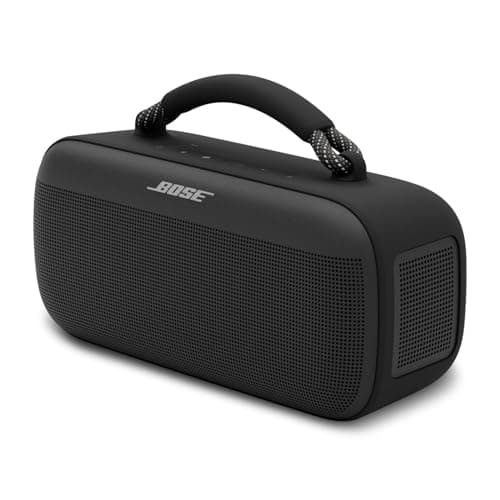 Enceinte Bluetooth Bose SoundLink Max - Enceinte de fête portable sans fil, étanche IP67, poignée en corde, jusqu'à 20 heures d'autonomie, USB-C,...