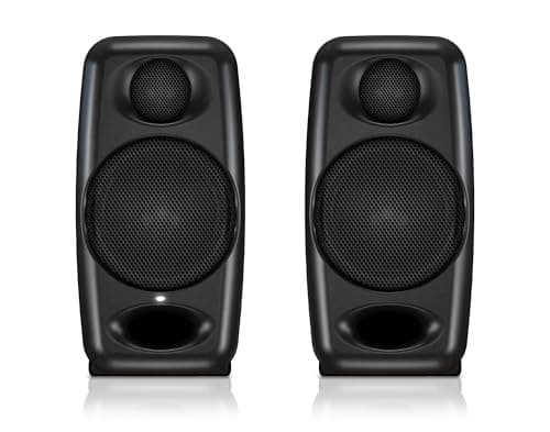 IK Multimedia iLoud Micro Monitor 50 watt Portable Wireless Bluetooth Studio Reference Monitors, Dual Speakers for Music Production, Mixing,...