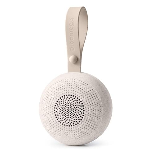 Machine sonore portable Dreamegg pour bébé - Machine à bruit blanc écologique avec 21 sons apaisants, batterie rechargeable 1800 mAh, minuterie et volume...