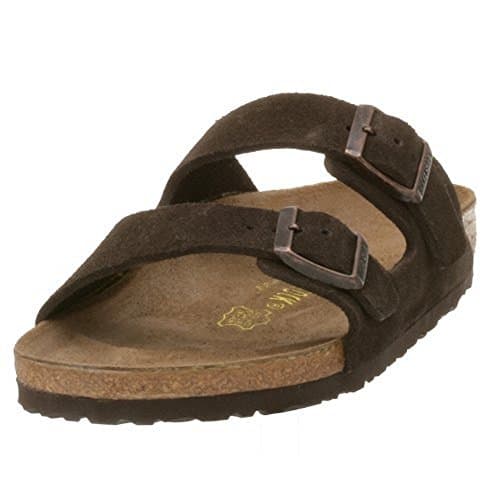 Birkenstock Mens Arizona, Mocha Suede, 44