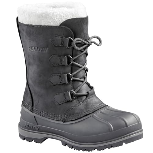 Baffin Canada | Women's Boots | Low-Calf Height | Available in Black, Brown | Perfect for Snow-covered Frozen terrains