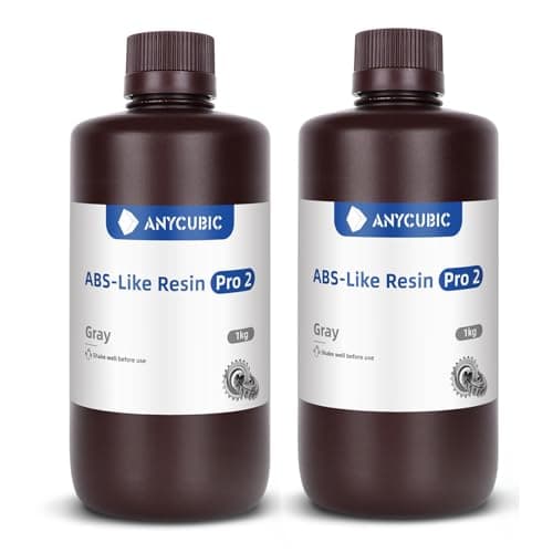 ANYCUBIC ABS-Like Resin Pro 2, résine d'imprimante 3D améliorée de résistance, résine de durcissement UV 405 nm à faible odeur, norme de haute précision et de taux de réussite élevé...