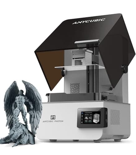 Imprimante 3D résine ANYCUBIC Photon P1 14K, vis à billes industrielle, nivellement automatique intelligent, compatible résine 8000cps, idéale pour les prototypes, la personnalisation...