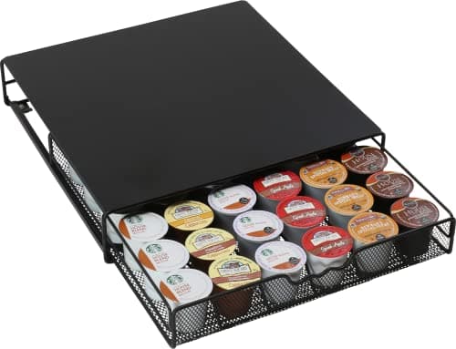 Deco Brothers Tiroir support K-Cup pour 36 dosettes de café Noir