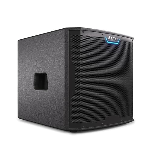 ALTO TS12S Caisson de basses 2500 W 12", haut-parleur de sonorisation alimenté avec 6 modes DSP sélectionnables, installation facile, 130 dB, bobine vocale 3", basses supérieures