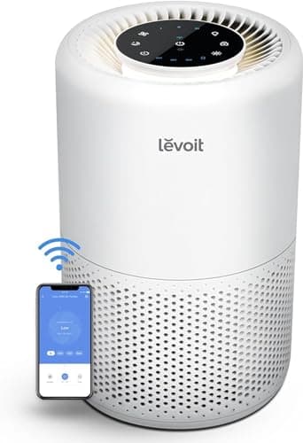 LEVOIT Air Purifiers for Bedroom Large Room, Smart WiFi Alexa Control, AHAM VERIFIDE, 3-in-1 Air Filter for Allergen Pollen Dust Pollutants Smoke,...