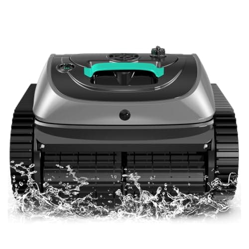 (2026 Upgrade) WYBOT C1 Pool Vacuum Robot for Above Ground & Inground Pool, 150mins Cordless Pool Cleaner, 4-in-1 Wall/Waterline/Platform Cleaning...