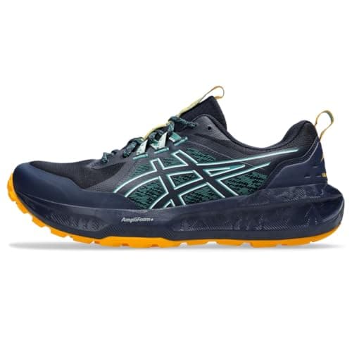 ASICS Men's Gel-Sonoma 8 Trail Running Shoes,9,Midnight/Rainy Lake