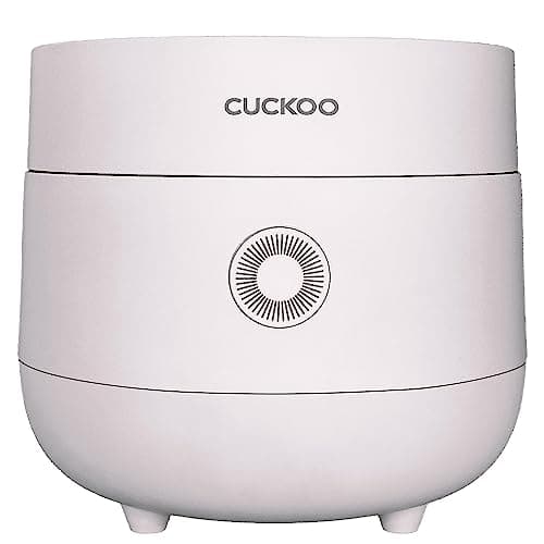 Cuiseur à riz CUCKOO 6 tasses non cuits / 12 tasses cuits, cuiseur à riz moderne à logique floue petit avec minuterie différée et réglage de maintien au chaud, aliments polyvalents...