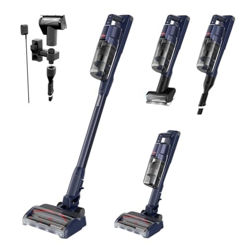 BISSELL PowerClean DualBrush Cordless Stick Vacuum for Pet Hair, 280W High Suction with AutoAdapt Technology, Self-Standing, FurGuard No Hair Wrap,...
