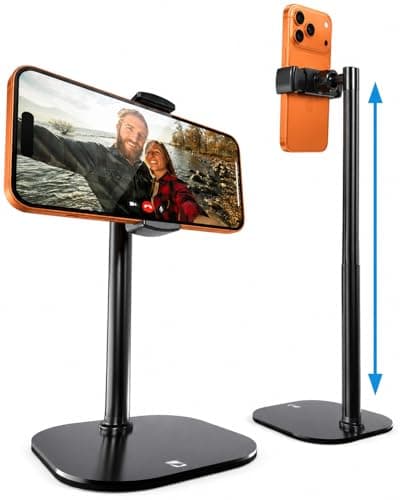 COOPER ChatStand, Adjustable Cell Phone Stand for Desk, Cell Phone Holder for Desk, iPhone Holder for Apple iPhone, Support Cellulaire Bureau, Fits...