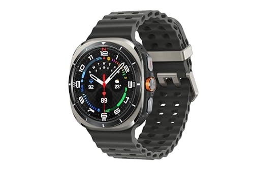 Samsung Galaxy Watch Ultra Smartwatch - 2025 Version, 47mm, Titanium Silver, LTE (CAD Version & Warranty) - Durable Titanium Casing, Cushion...