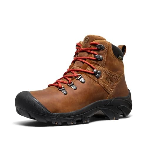 KEEN Bottes de randonnée imperméables mi-hauteur Pyrénées pour femmes, sirop, 8,5 M (Medium) US