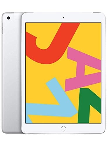 Apple iPad (10.2-in, Wi-Fi/LTE, 32GB) - Silver (7th Gen, 2019) (Renewed)