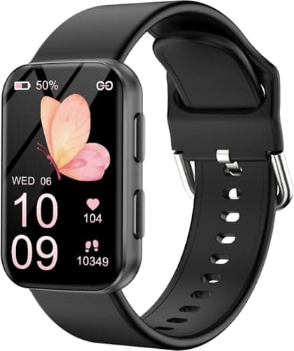 MorePro Health Fitness Tracker for Women Men, 24/7 Heart Rate Blood Pressure & Oxygen Monitoring, Sleep Tracker, 120+ Sport Modes Smart Watch, IP68...