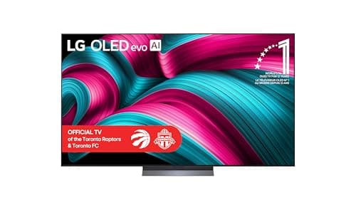 Téléviseur intelligent LG C5 OLED evo 4K 77 pouces - Processeur α9 AI 4K Gen 8, Alexa intégré, taux de rafraîchissement jusqu'à 144 Hz, HDMI 2.1, G-Sync, FreeSync, VRR, WebOS 25,...