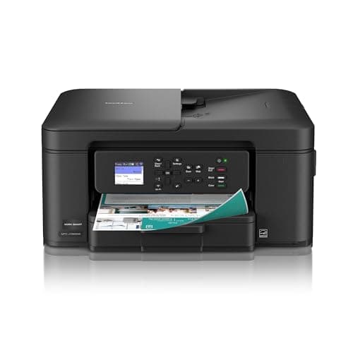 Brother Work Smart 1360 Wireless Colour Inkjet, All-in-One Printer for Home Use, Copy, Scan with Automatic Duplex Printing, 1.8” Color Display and...