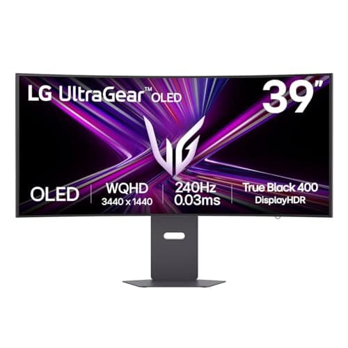Moniteur de jeu incurvé OLED LG Ultragear 39GX900A 39" - WQHD 240 Hz, 0,03 ms, USB-C 65 W, HDMI 2.1, G-SYNC, FreeSync, DCI-P3 98,5 %