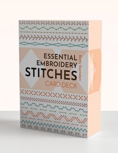 Jeu de cartes de points de broderie essentiels