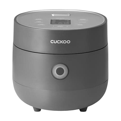 CUCKOO Rice Cooker 6 Cup Uncooked / 12 Cup Cooked, Modern Fuzzy Logic Rice Cooker Small with Delay Timer & Keep Warm Setting, Versatile Food...