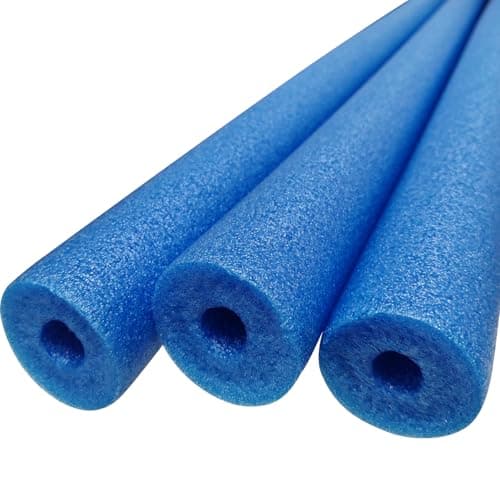 Pool Noodles Foam 3-Pack 47in Large Thick Hollow Floating Pool Noodle Floats for Adults,Jumbo Bright Soft Swim Noodles for Floating Training...