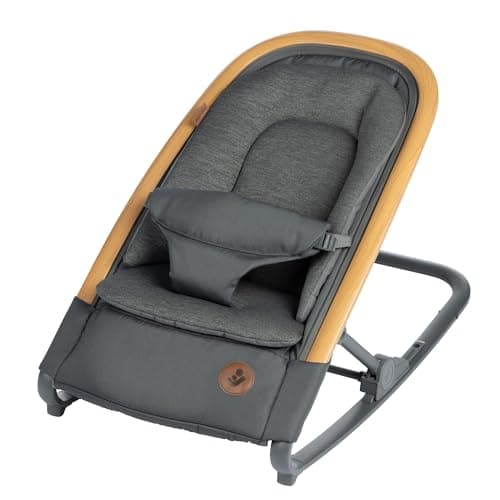 Maxi-Cosi 2-in-1 Kori Rocker, folds flat, travel, washable fabrics, Classic Graphite