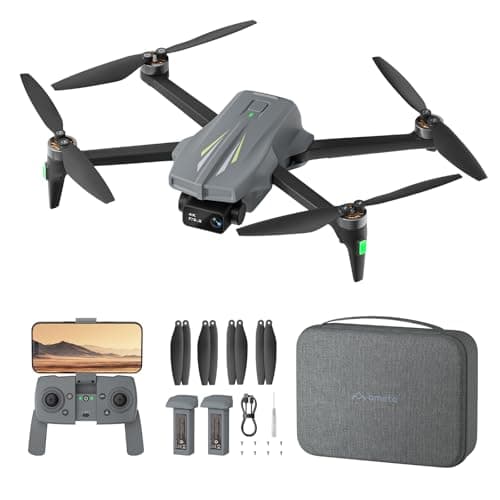 Ameta S20 Drones with Camera for Adults 4k UHD, GPS Drone for Adults Beginners with 50 Mins Long Flight, Brushless Motor, Altitude Hold, Cool Toys...